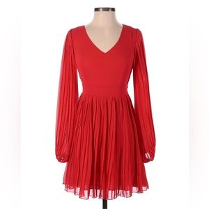 JESSICA SIMPSON RED DRESS